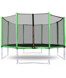 Aga SPORT PRO Trampolína 366 cm Light Green + ochranná sieť